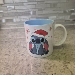Holiday Mug with Santa Hat Design